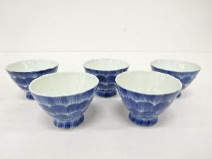 染付　汲出　5客揃